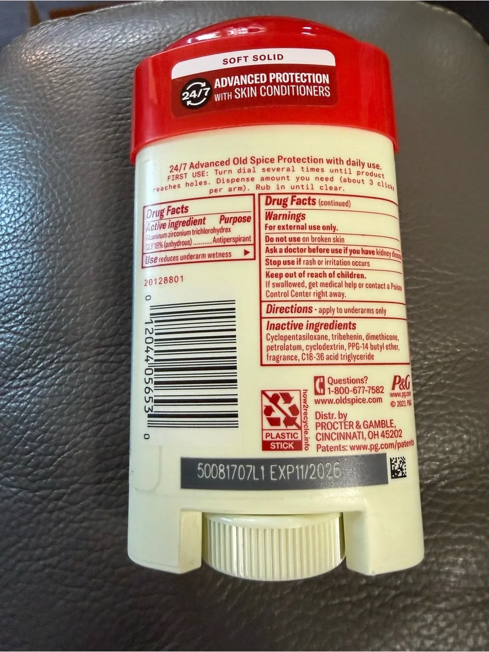Old Spice Deodorant - Red
